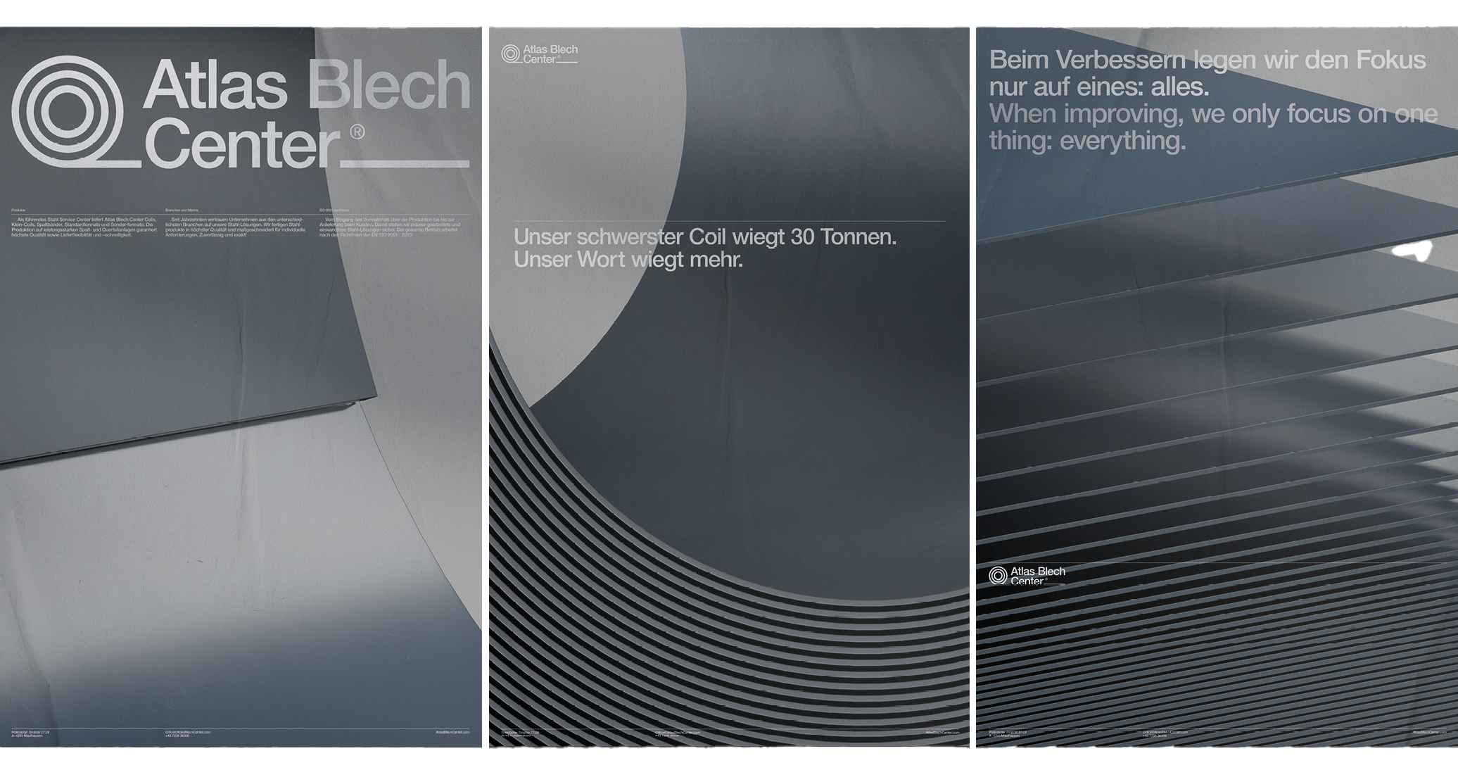 Atlas Blech Center posters
